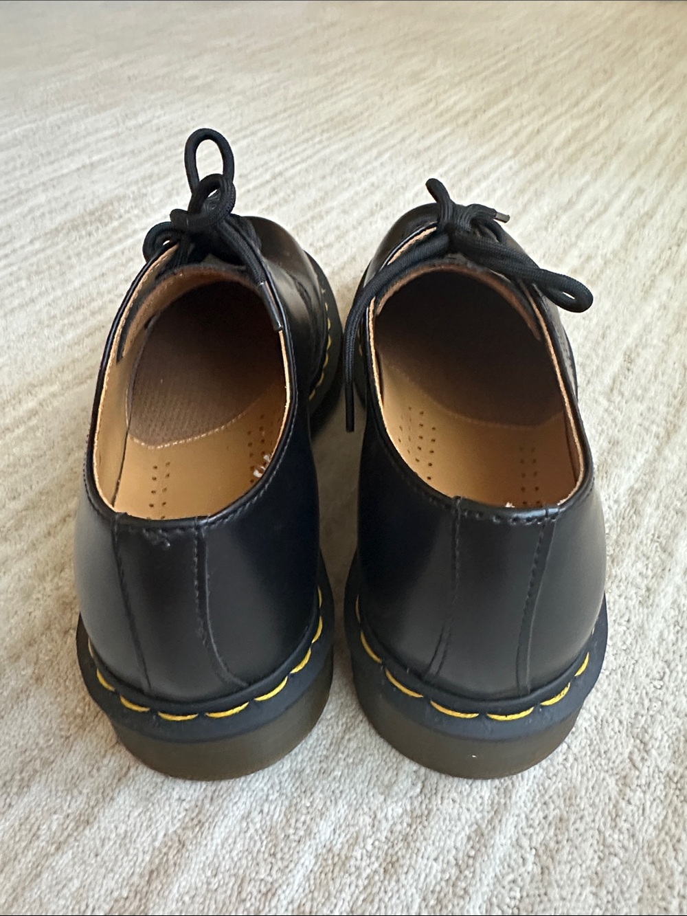 NWOB Dr Martens Air Wair 11837 Shoes Black 3 eye Oxford Size 9 - Picture 8 of 17